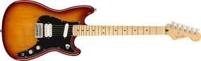 *** Sale ** New Old Stock - Fender Player Duo-Sonic HS, Maple Fingerboard color Sienna Sunburst DUO SONIC HS MN SSB