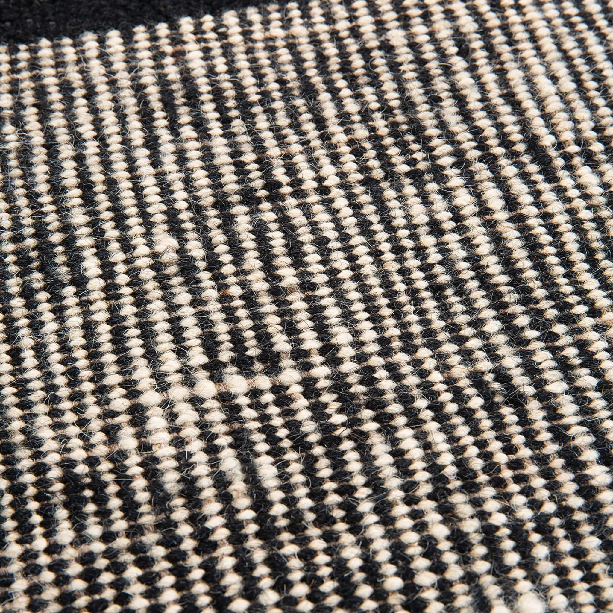 Black Dots KILIM Rug