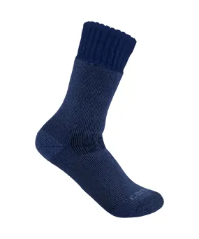 Carhartt Men's Heavyweight Wool Blend Boot Socks - Navy