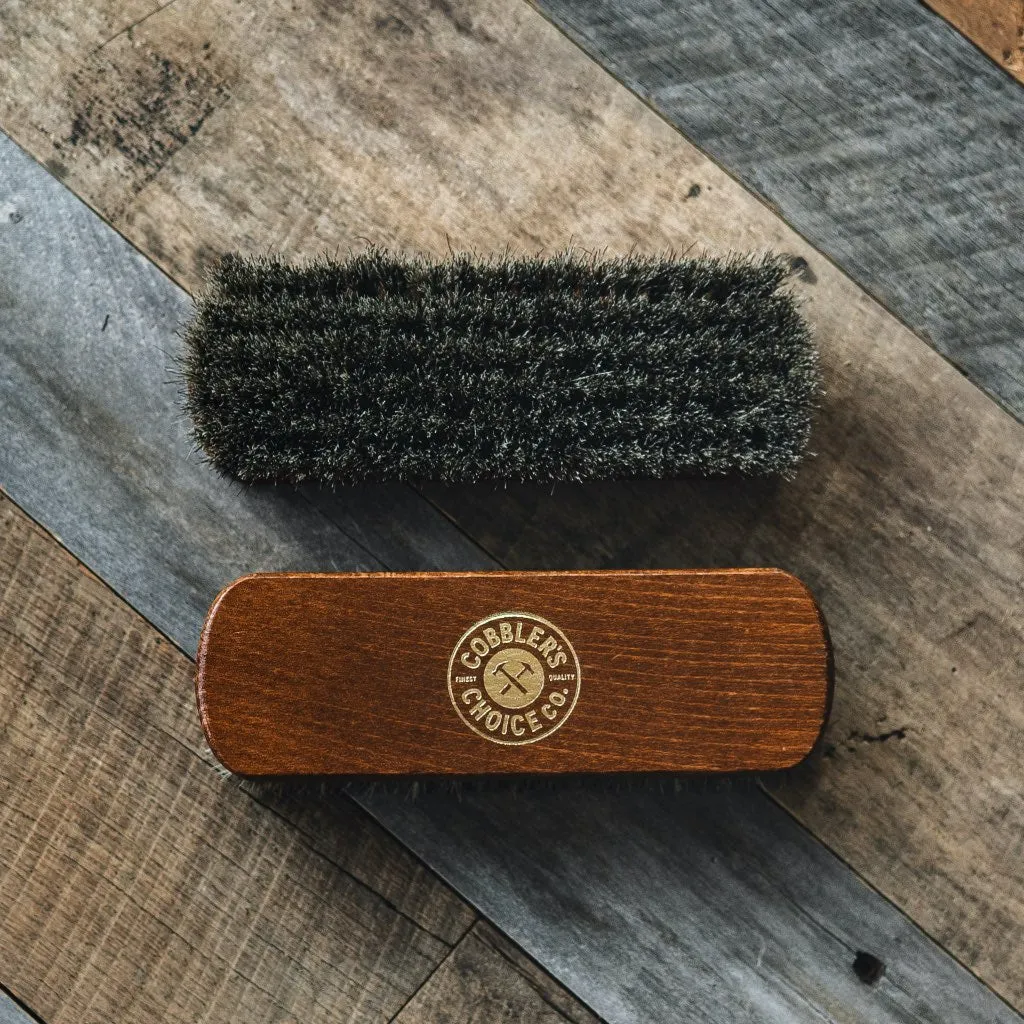 Cobbler's Choice Premium Shoe Brush | Brown