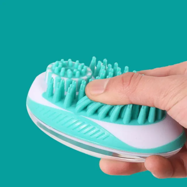 Dog Shampoo Massage Brush