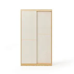 EMILIO White Wood Wardrobe