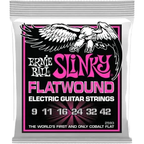 Ernie Ball Super Slinky Flatwound Electric Guitar Strings