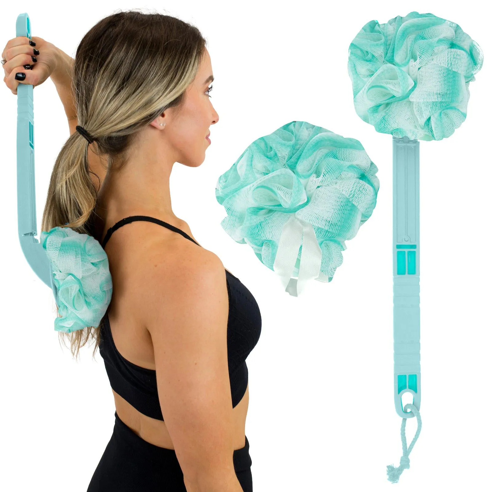 Interchangeable Loofah Handle