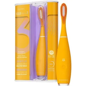 Issa Mini 3 Mango Tango 4-in-1 Electric Sonic Toothbrush with Replaceable Hybrid Head , Foreo