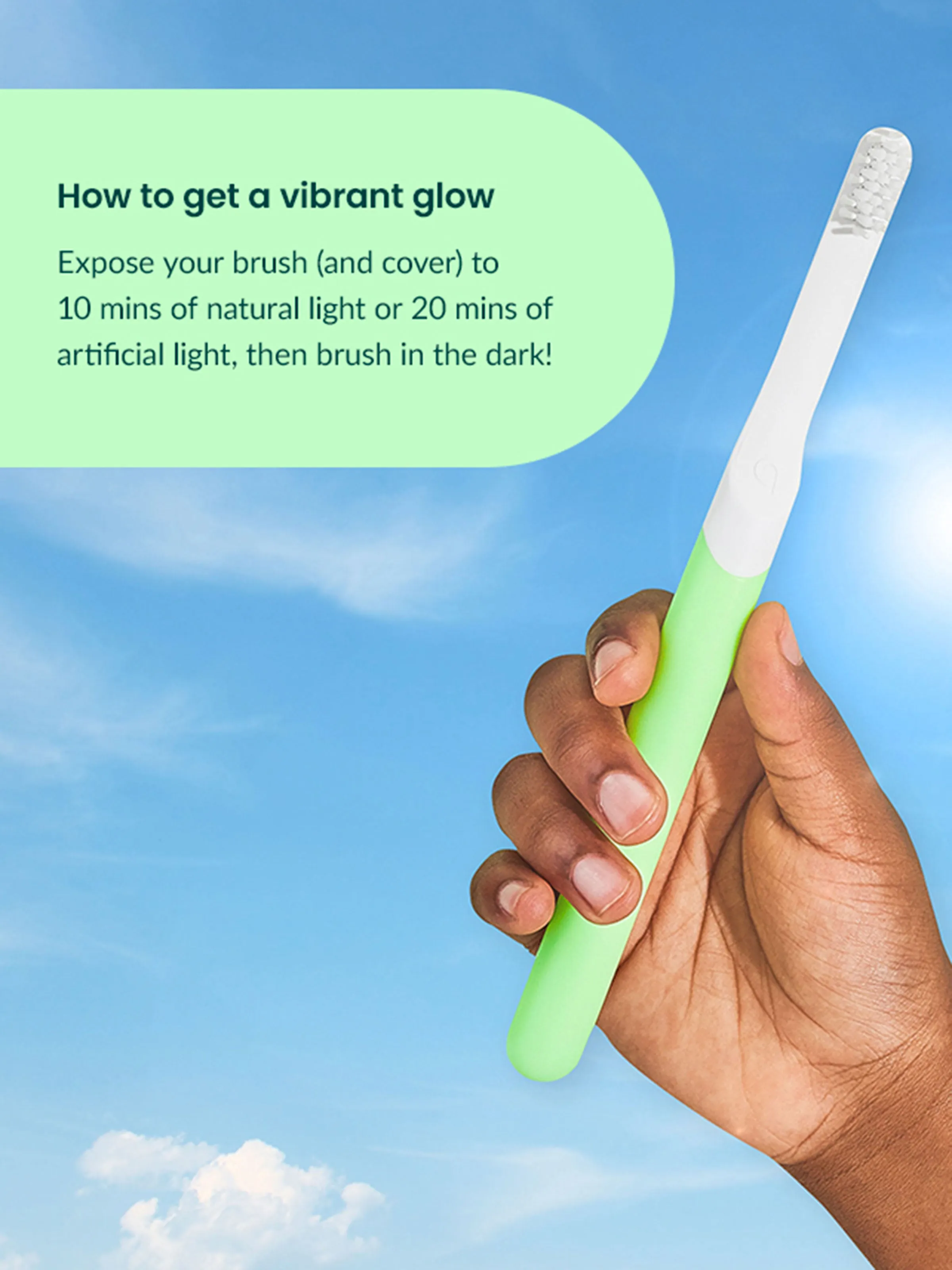 Kids Glow in the Dark Sonic Toothbrush