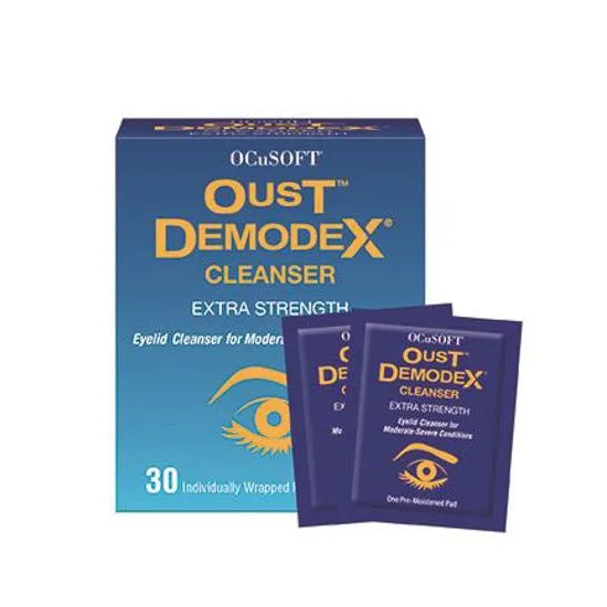 OCuSOFT Oust Demodex Cleanser Pre-Moistened Pads