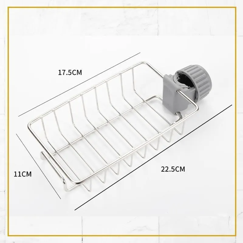 Stainless Steel Faucet Hanging Shelf
